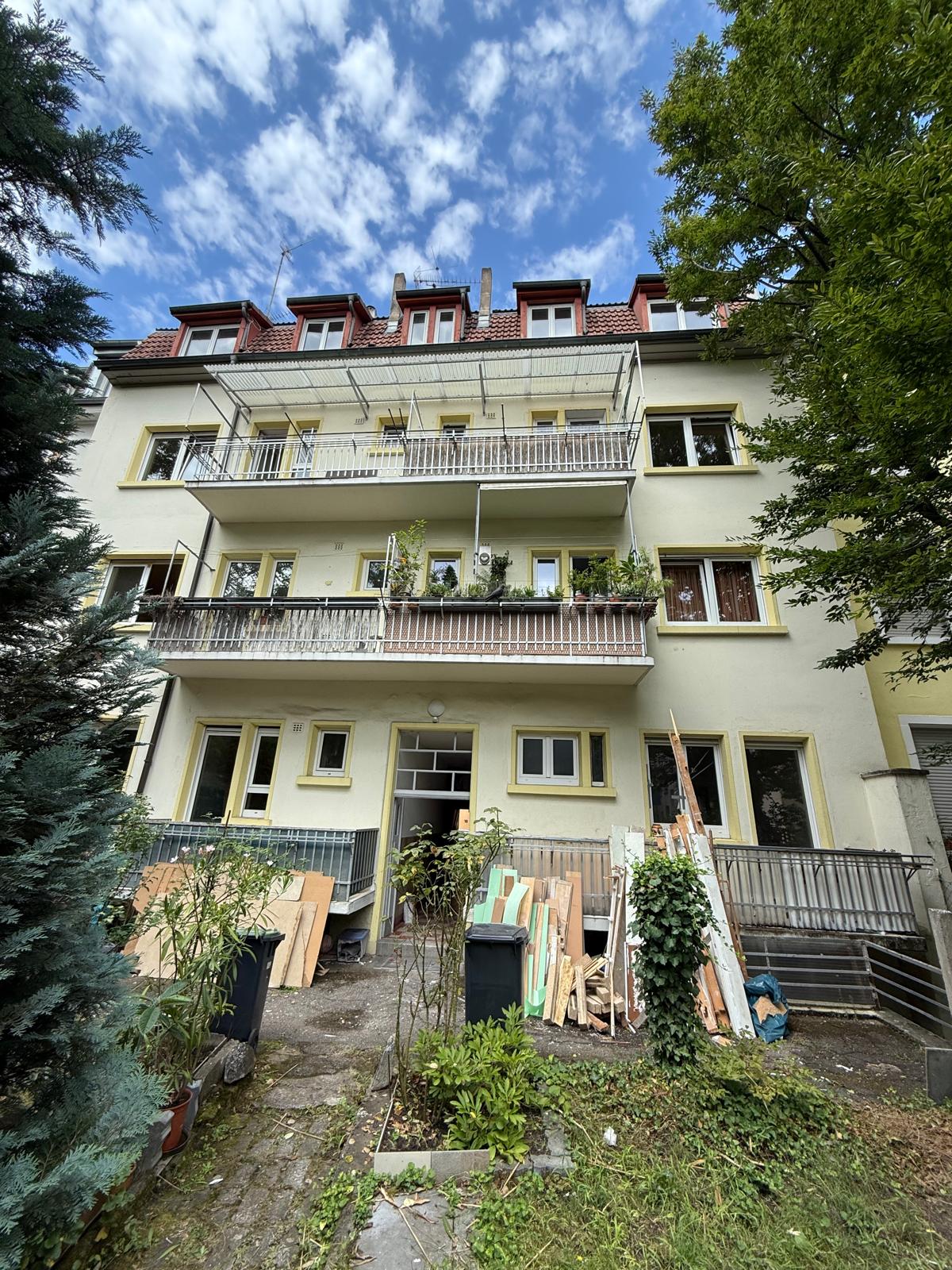 Projekt Herderstraße — Sanierung Vorher/Nachher